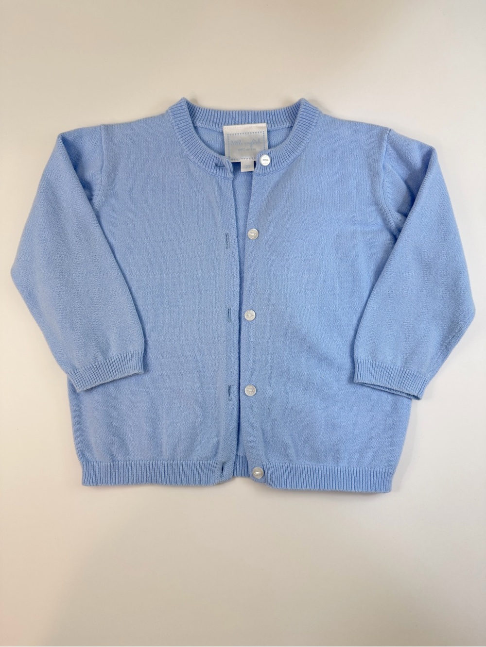 Little English Blue Cardigan 2T
